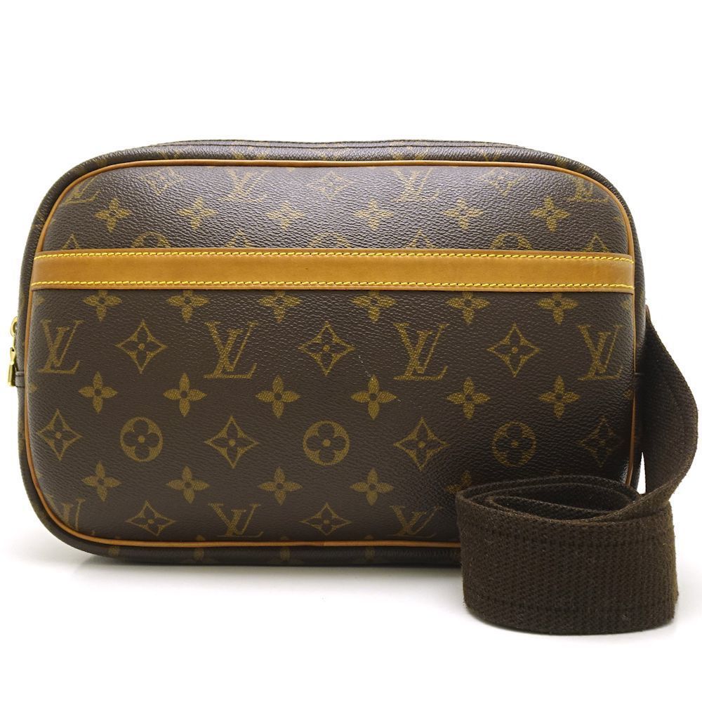 Louis Vuitton Monogram Reporter PM Brown